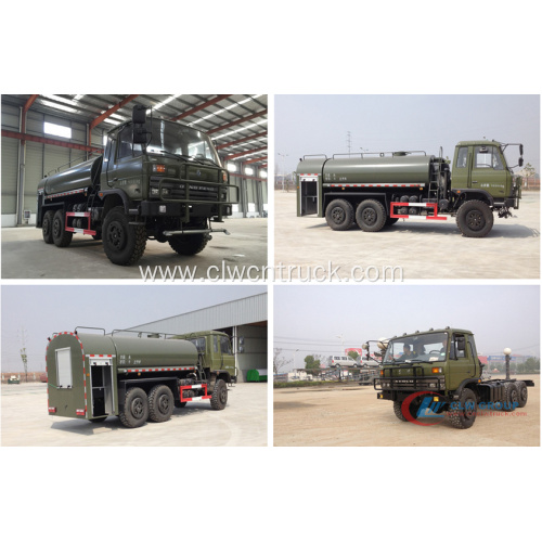 New arrival Dongfeng 6X6 all wheel drive water truck